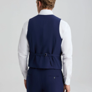 Men’s Modern Fit Suit Vest Brilliant Blue (2)